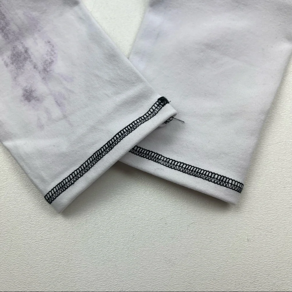 ALO Yoga Airbrush Purple Smoke Printed Leggings - Picture 9 of 9